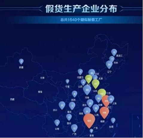 全國(guó)假貨最多的城市